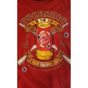 Buckshot Beer Brewery Shotguns Long Sleeve 2XL